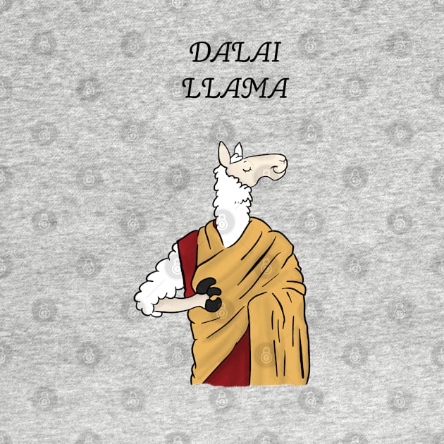 Dalai Lllama meditation yoga zen master by Uwaki